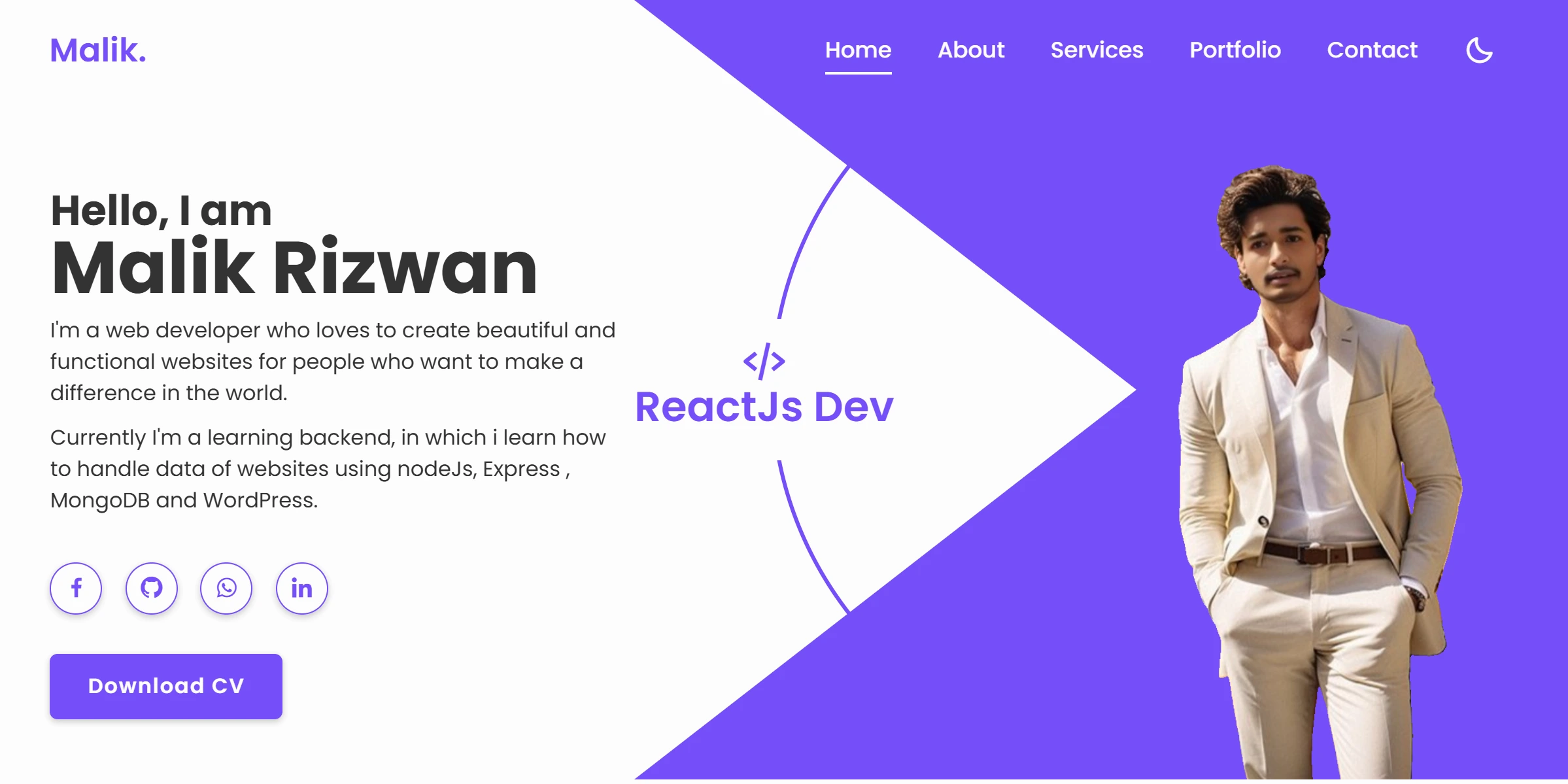 Best portfolio website with responsive modern design
